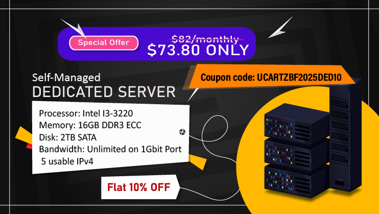 Ucartz Self-Managed Server deal