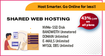 Discount on Shared Web Hosting