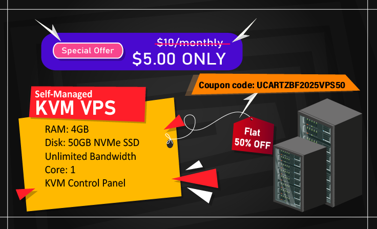 Ucartz Self-Managed KVM server