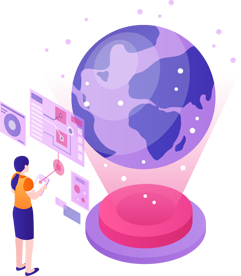 datacenter locations worldwide icon